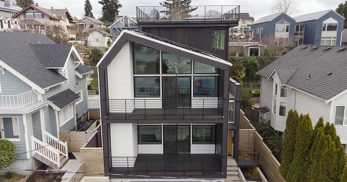 Dwell Development Seattle 5-Star Net Zero Energy homes